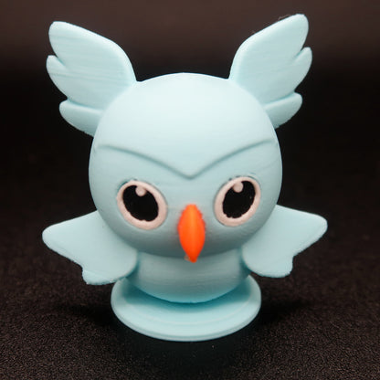 Snow Owl Desk Pet