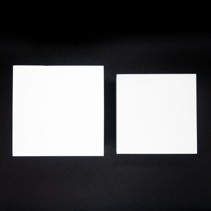 Square Photography Prop Risers - White